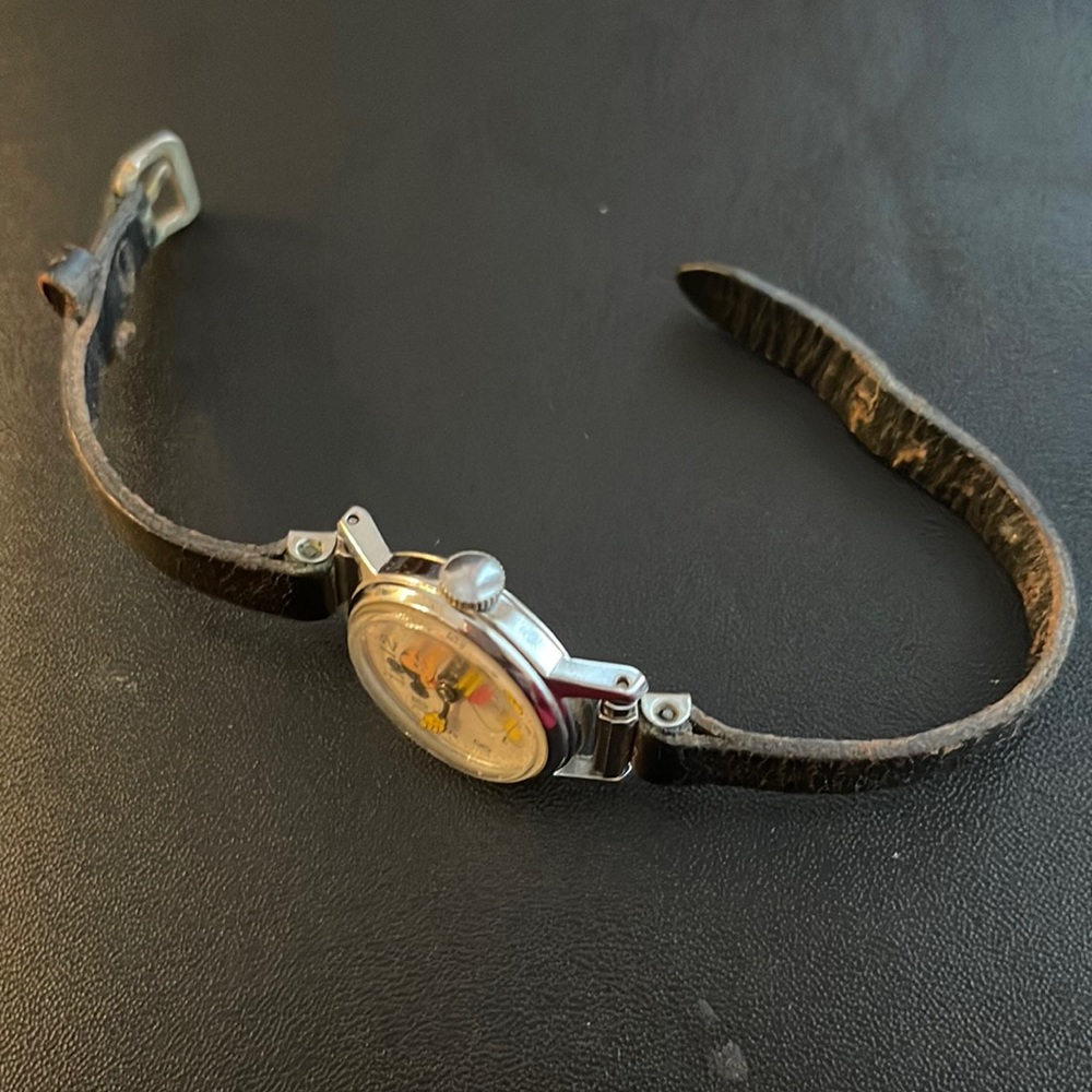 Disney 🔥🔥🔥 - Rare Vintage Ingersoll Mickey Mouse watch. Pre 1960.  🔥🔥🔥 - Picture 7 of 7